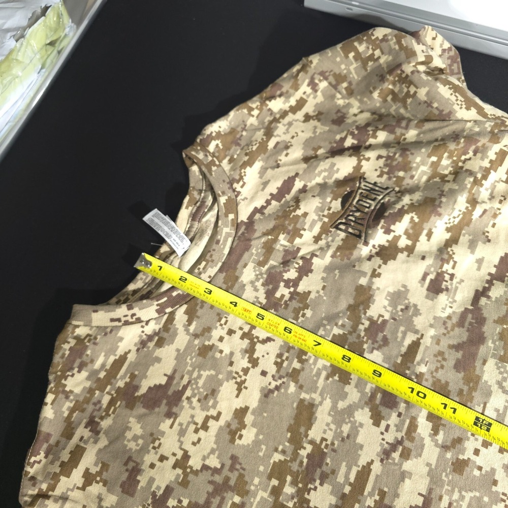 Code Five 2207 Men Short Sleeve Cotton Camouflage Crew Neck  T-Shirt Size Medium - Picture 4 of 13
